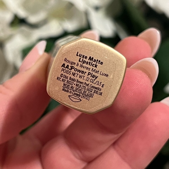 BOBBI BROWN X KERRI ROSENTHAL • LUXE MATTE LIPSTICK - POWER PLAY • NIB - Picture 5 of 8